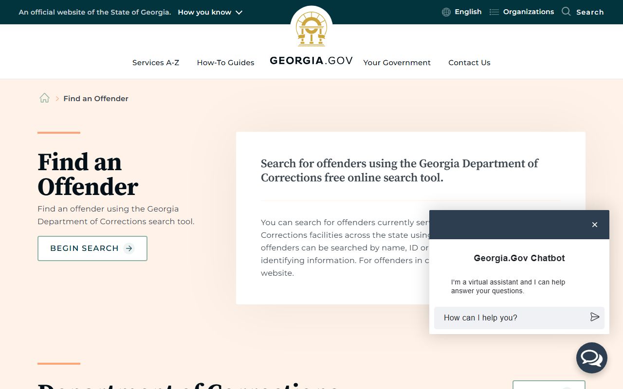 Cherokee County released inmates Georgia.gov guide to finding a GDC offender
